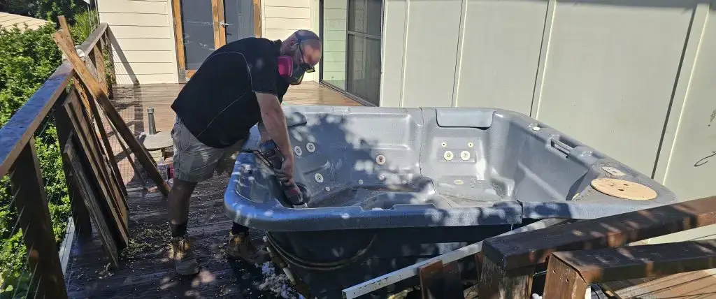 Cutting the Spa into smaller pieces