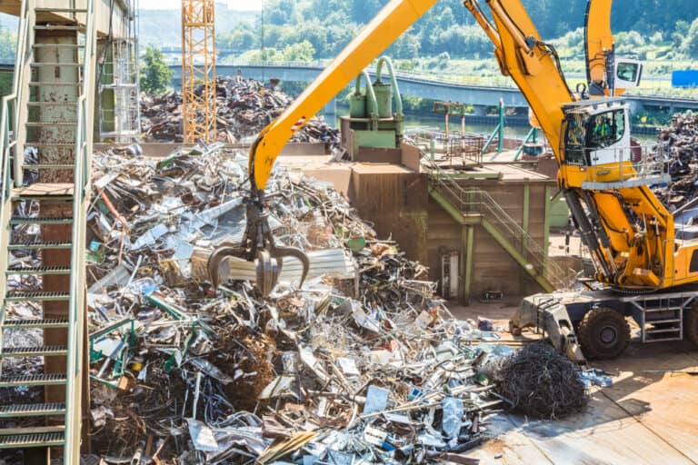 Scrap metal removal