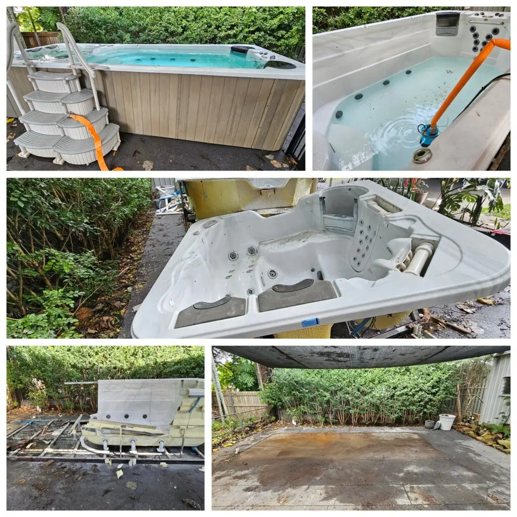 Spa Removals Brisbane - Dump Runners - Process