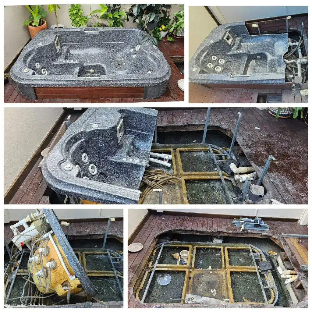 Spa removal Brisbane